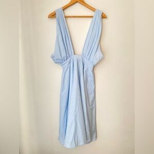 Rachel Antonoff Dress Women’s 2 Becky Halter Light Blue NWT